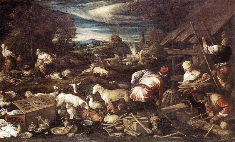 BASSANO, Jacopo Noah s Sacrifice oil painting picture